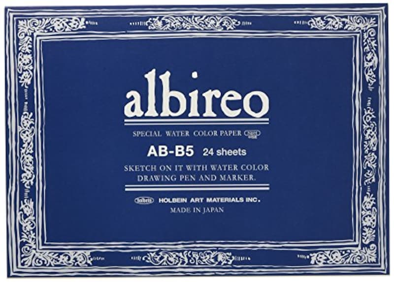 Holbein Art Materials（ホルベイン）,アルビレオ水彩紙 AB-B5,270233