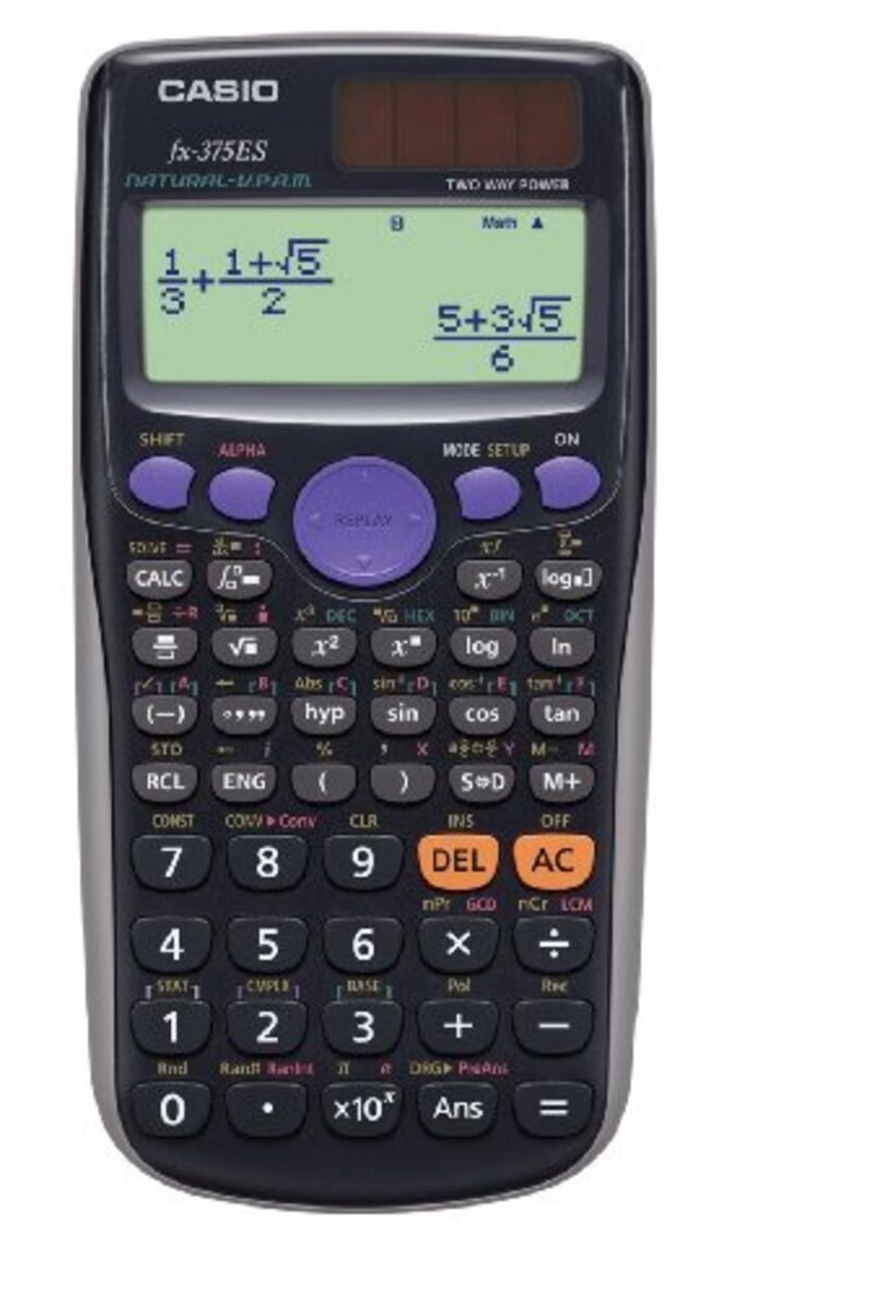 カシオ(CASIO),関数電卓,fx-375ES