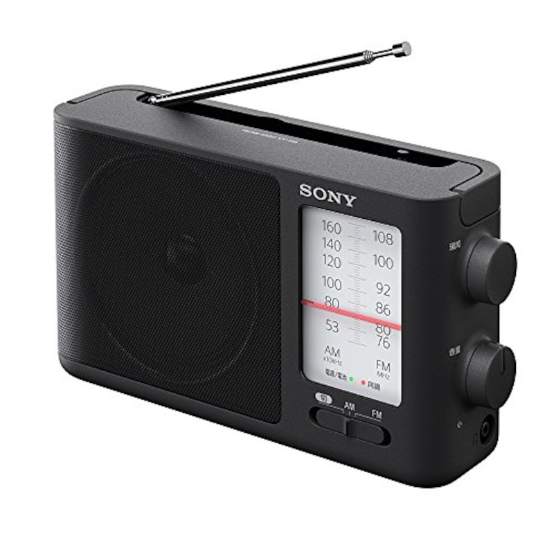ソニー(SONY),ポータブルラジオ ICF-506 : FM/AM/ワイドFM対応,ICF-506 C