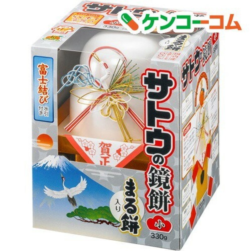佐藤食品工業,【訳あり】サトウの鏡餅 まる餅入り 小(330g)