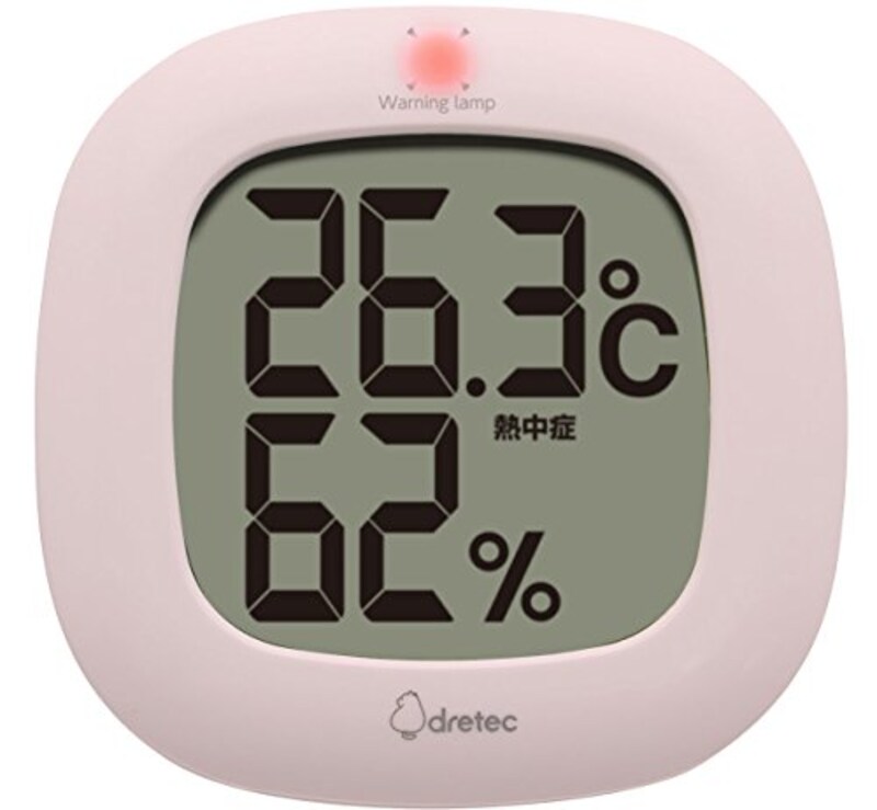 ドリテック,温湿度計,O-295PK
