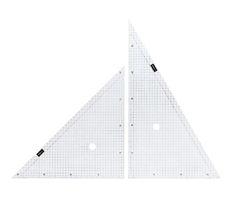 ウチダ製図器,三角定規,7-470-0001