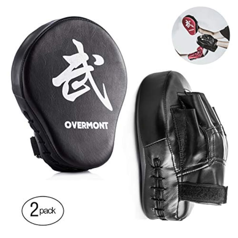 Overmont,パンチングミット　2個セット,-