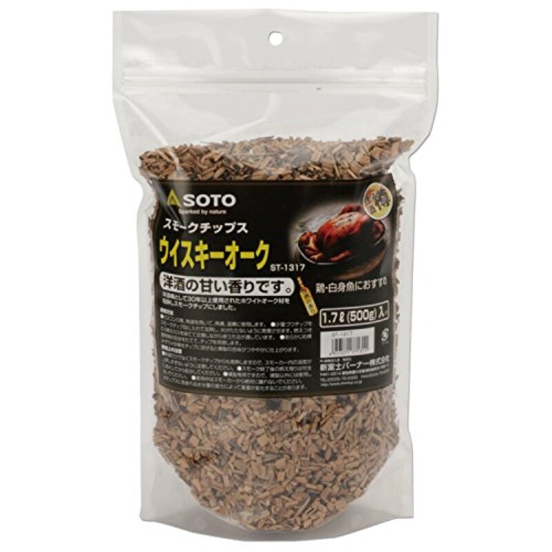SOTO,スモークチップス ウイスキーオーク,ST-1317