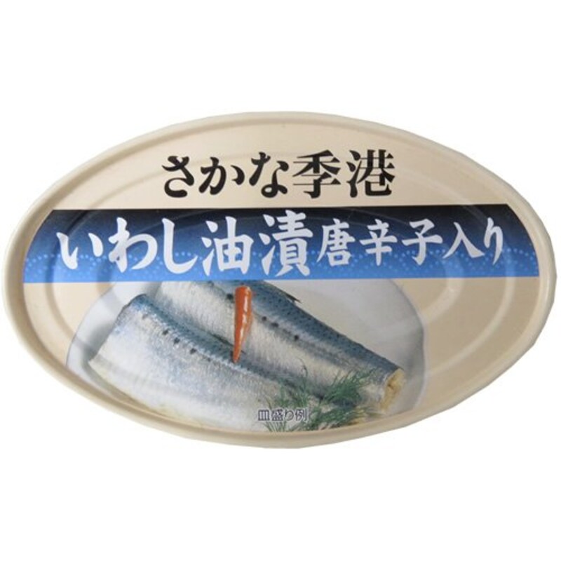 信田缶詰,いわし油漬け唐辛子入り