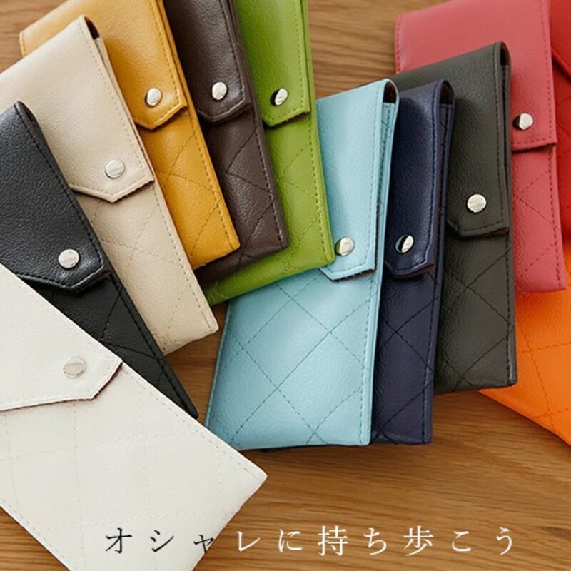 KAGULA,PVCレザーメガネケース