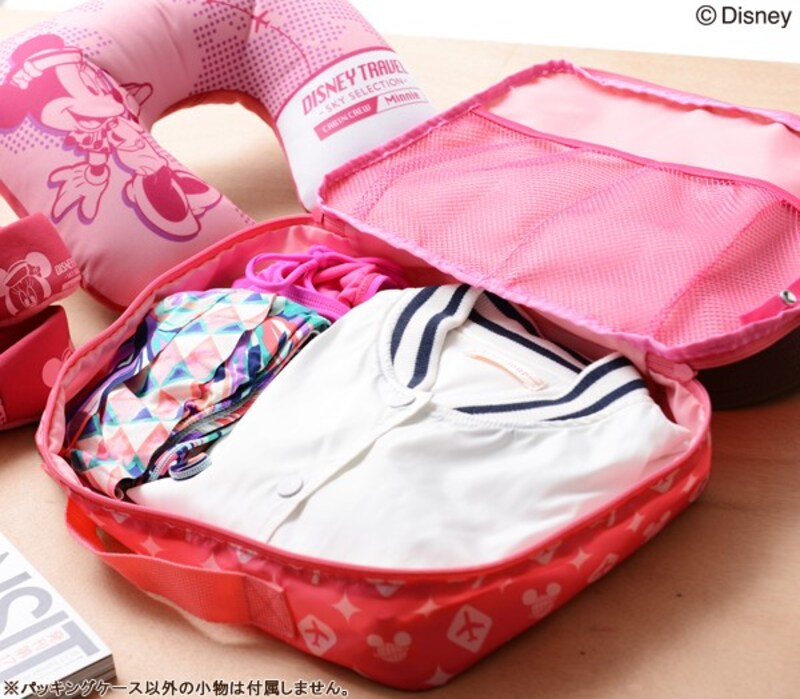 DISNEY TRAVEL SKY SELECTION,ディズニー ミニーマウス パッキングケース,DTS-0451C