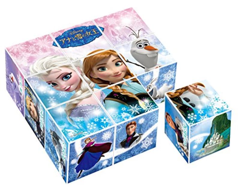 (c)Disney,9コマ キューブパズル アナと雪の女王