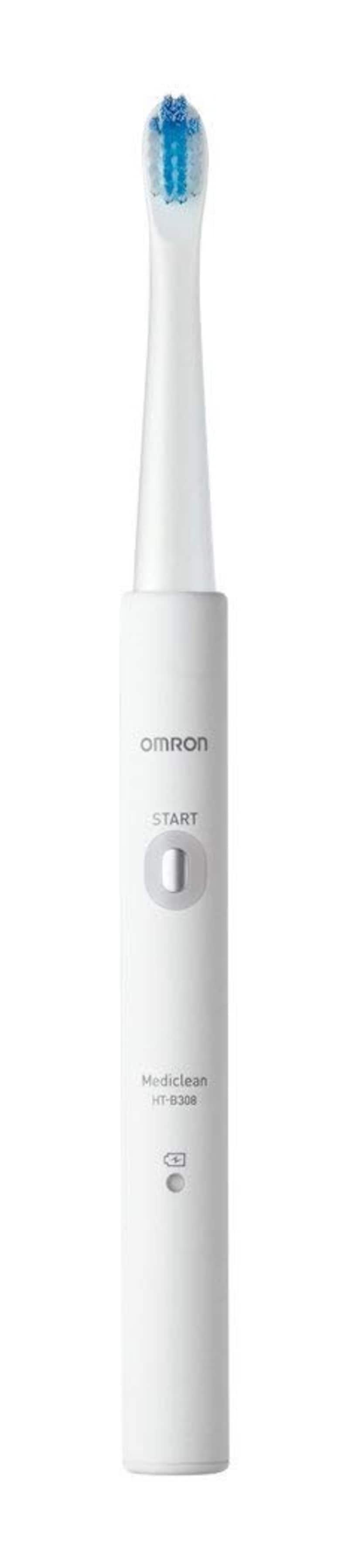 オムロン,電動歯ブラシ メディクリーン,HT-B308-W