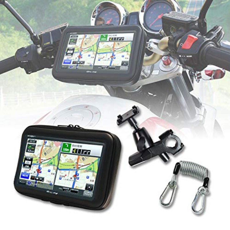 マックスウィン,7インチ バイク用ナビ