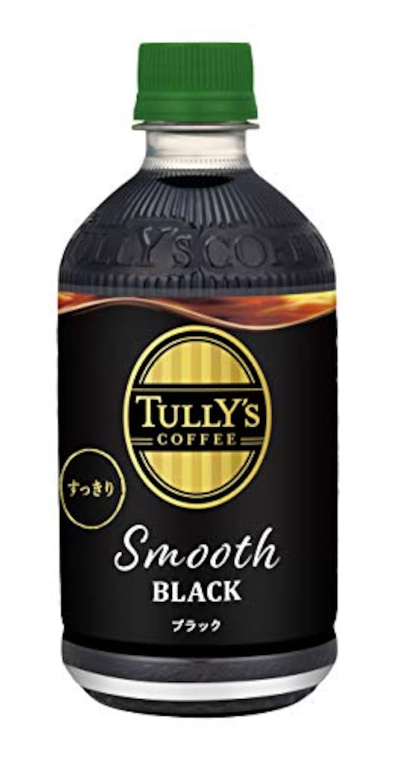 TULLY'S COFFEE（タリーズコーヒー）,Smooth BLACK 500ml ×24本,4901085603666