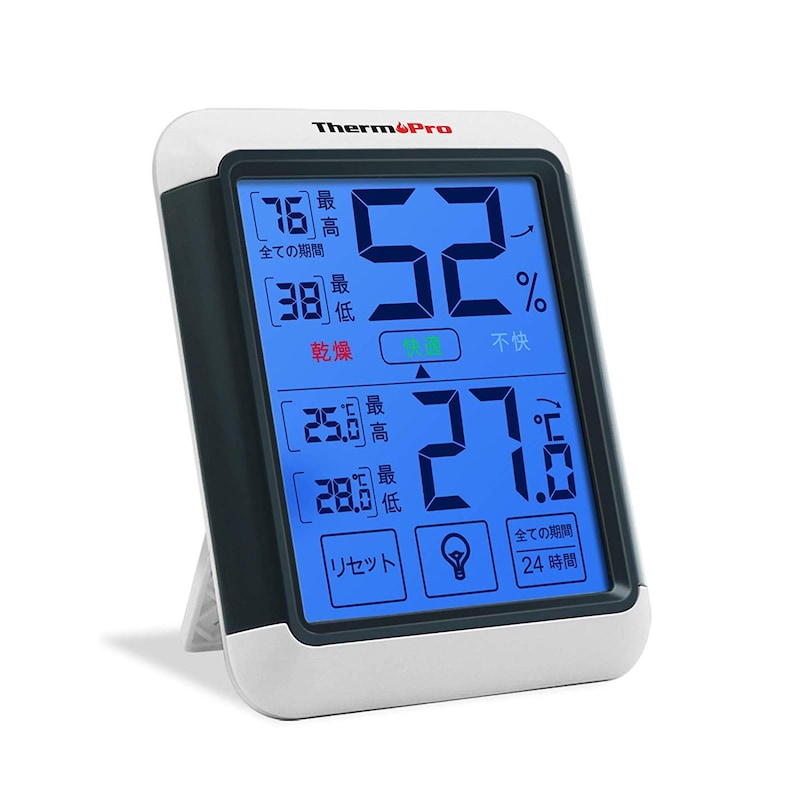 ThermoPro,湿度計デジタル　置き掛け両用タイプ,TP55