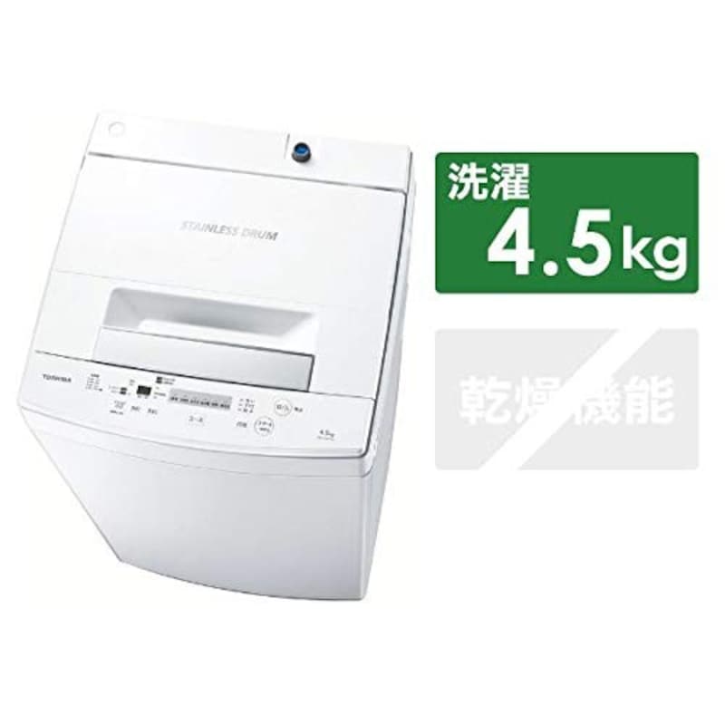 東芝,全自動洗濯機,AW-45M7-W