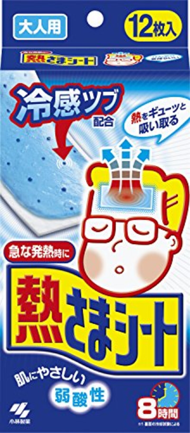 小林製薬,熱さまシート 大人用 12枚