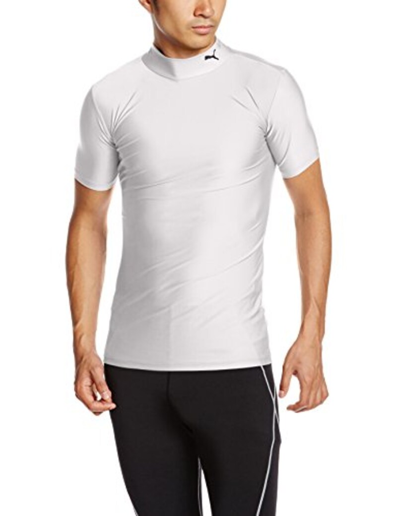 PUMA(プーマ),コンプレッション モックネック半袖シャツ,920582