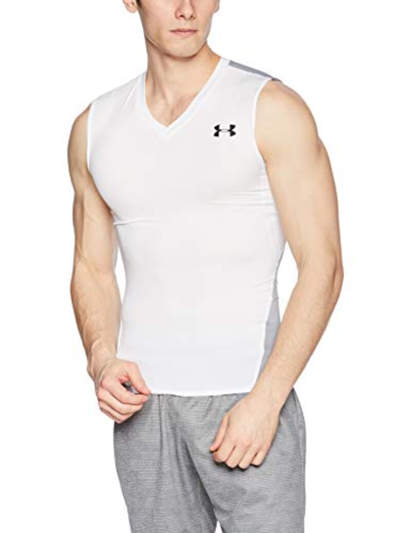 UNDER ARMOUR(アンダーアーマー),ヒートギアアーマースリーブレス,1343034