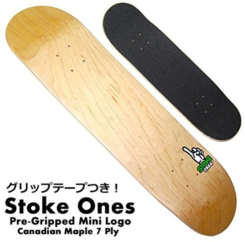 STOKE(ストーク),Stoke! Ones スケートボードデッキ 7.63