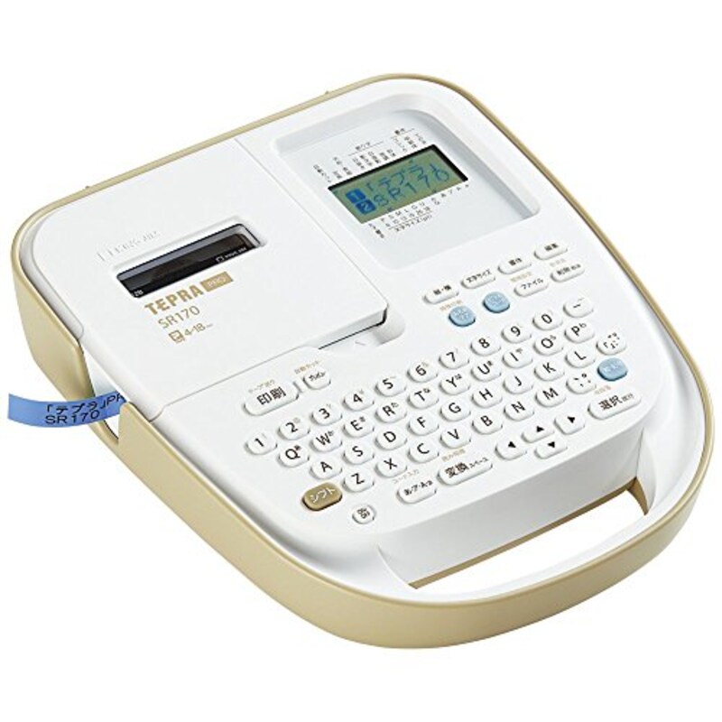 キングジム,ラベルライター「テプラ」PRO ベージュ,SR170