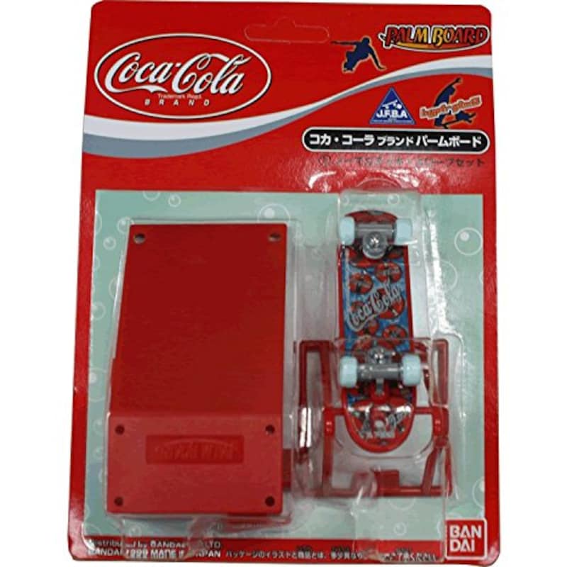 BANDAI,PALMBOARD COCA COLA ロングデッキ・スロープセット