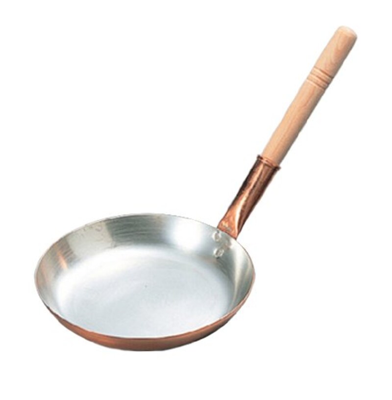 丸新銅器,親子鍋 銅 17cm 横柄