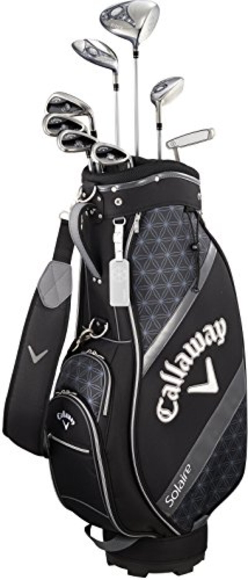 Callaway(キャロウェイ), SOLAIRE 8本 キャディバック付,406484009200BK