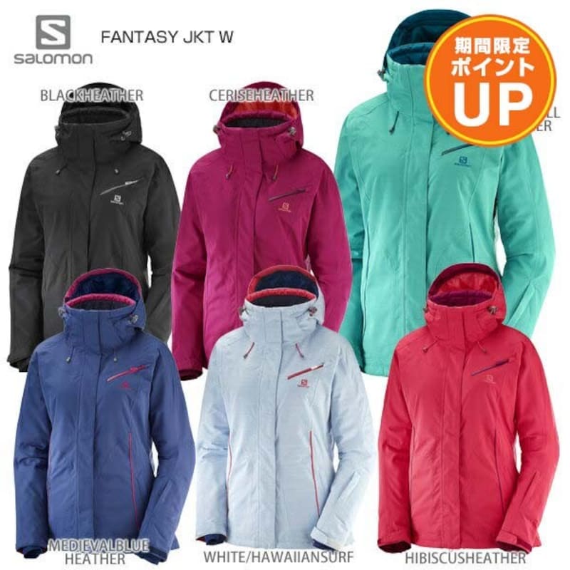 SALOMON(サロモン),スキーウェア レディース ジャケット FANTASY JKT W,cd35601