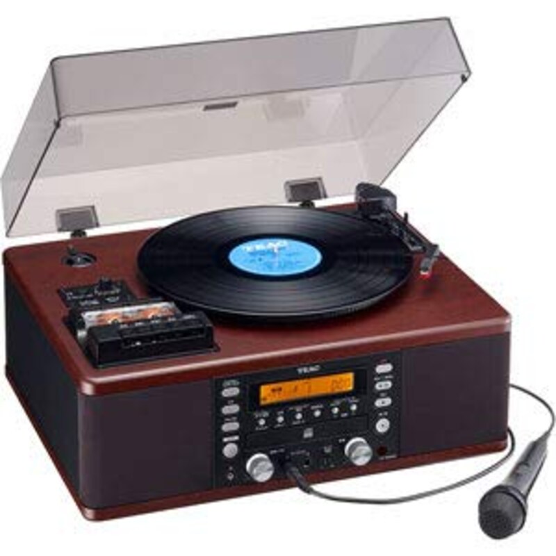 TEAC,ターンテーブル カラオケ機能付き,LP-R560K-WA
