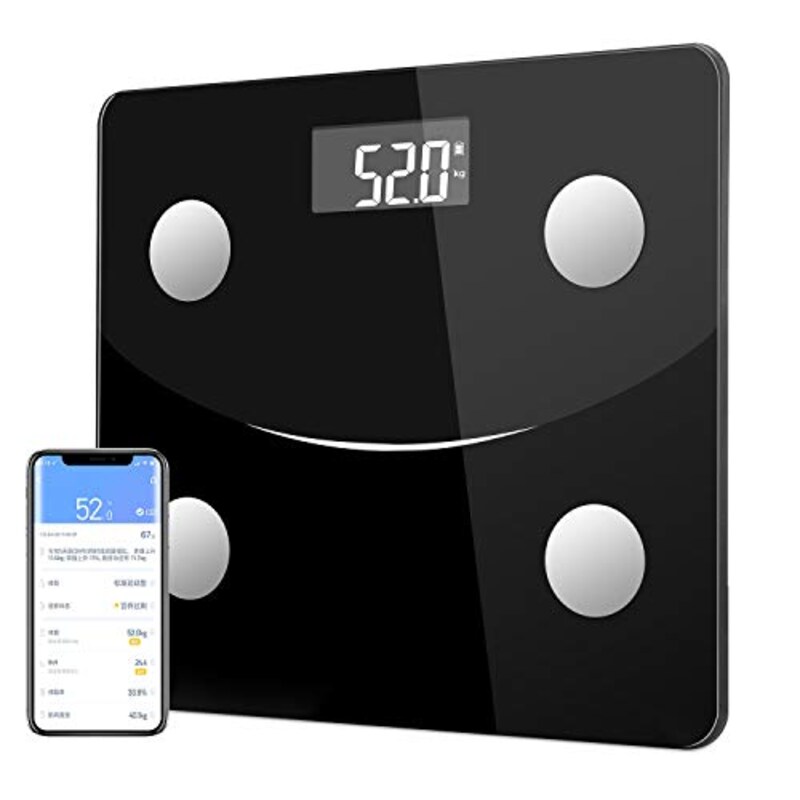 YIZEN,Bluetoothスマホ対応体組成計,LP-TZC-01