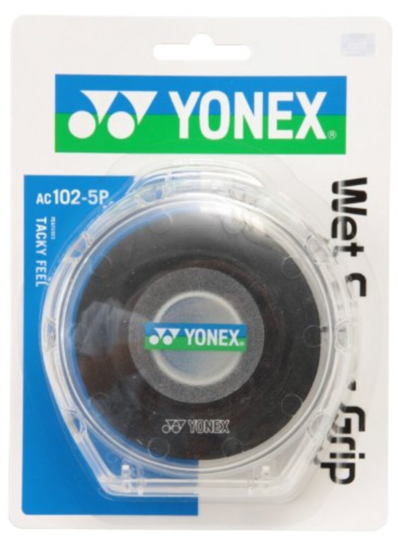 Yonex(ヨネックス),ウェットスーパーグリップ5本パック,AC102-5P
