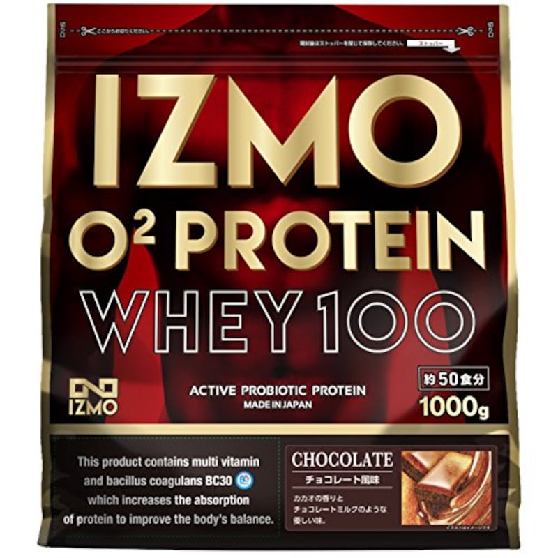 IZMO,O2 プロテインホエイ100 チョコレート風味 1kg