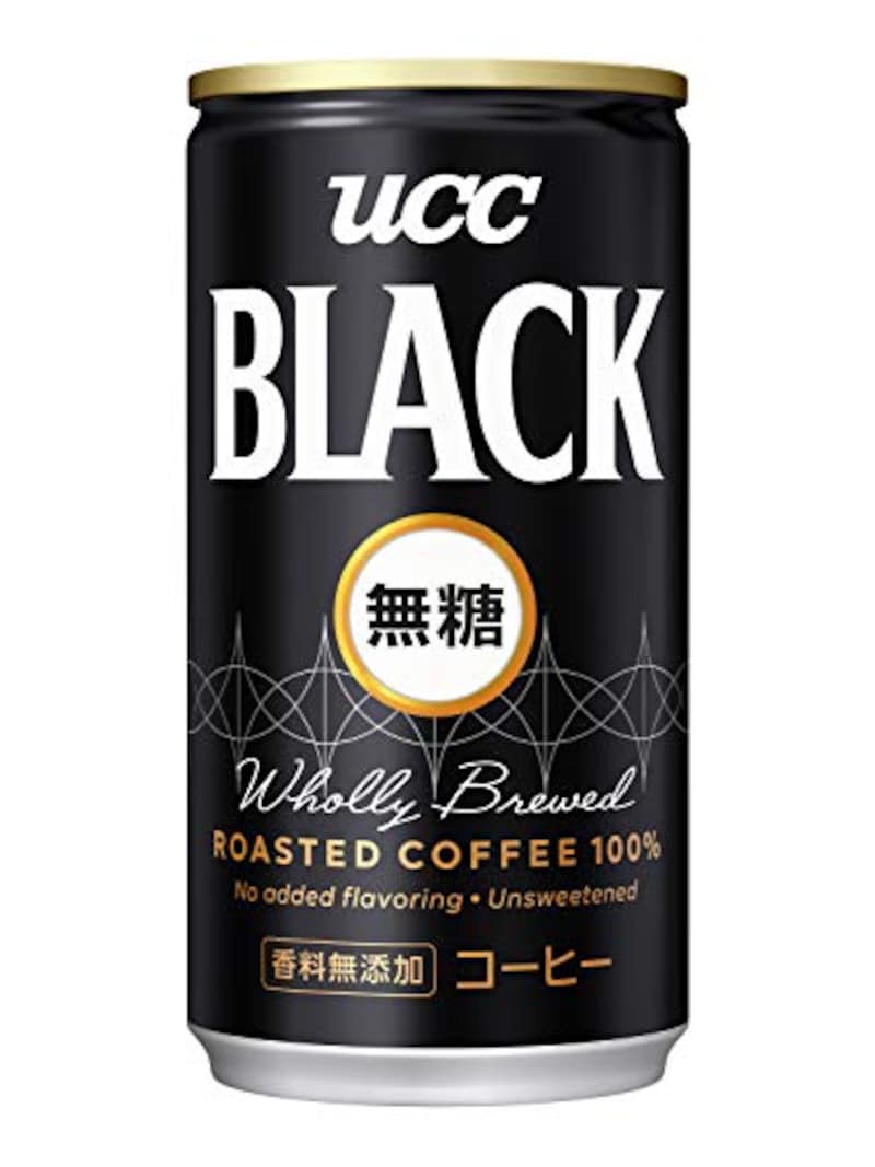 UCC,上島珈琲 ブラック無糖 185g×30本,なし