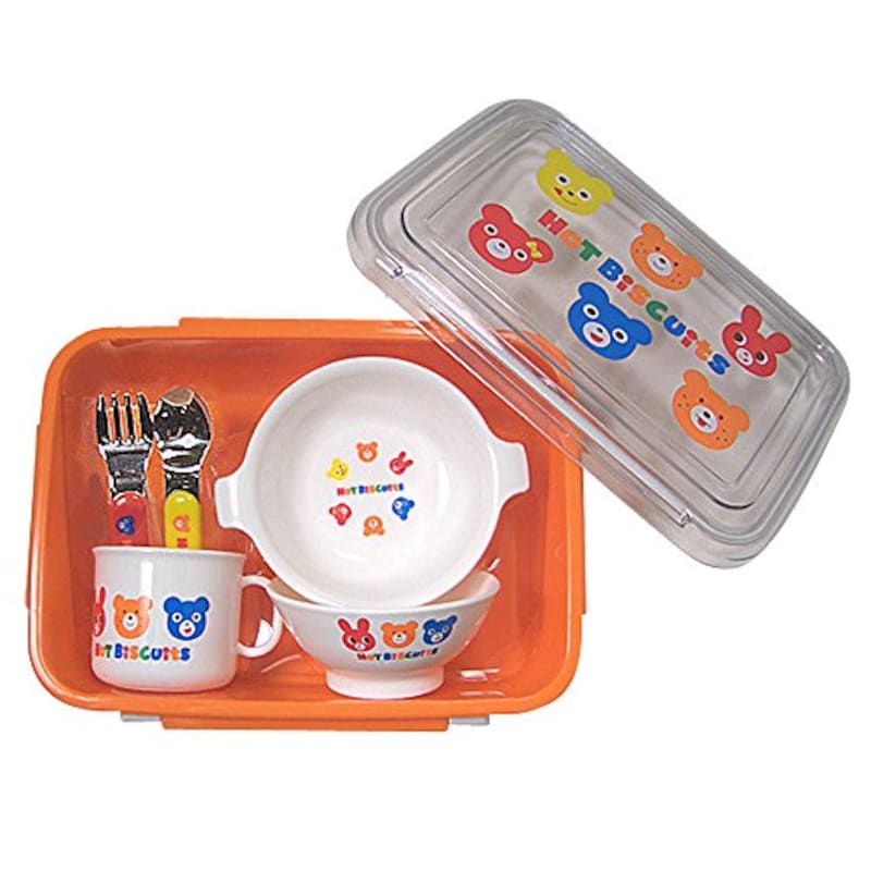 ミキハウス,ミキハウス ホットビスケッツ ランチボックスセット,76-1042-347