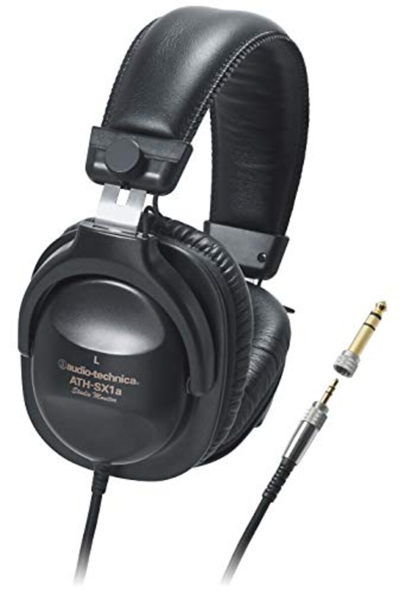 audio-technica(オーディオテクニカ),スタジオモニター・ステレオヘッドフォン,ATH-SX1a