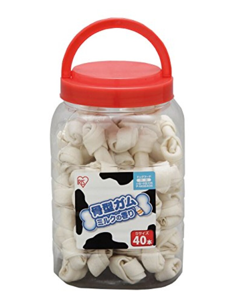 アイリスオーヤマ,骨型ガム ミルク味,P-MGB40S