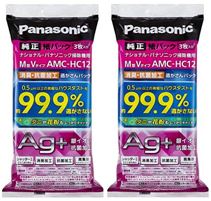 パナソニック(Panasonic),交換用逃がさんパック 消臭・抗菌加工,AMC-HAC12