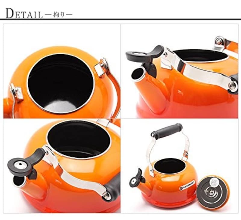 ル・クルーゼ（LE CREUSET）,ケトル（ブラック）,Q3101