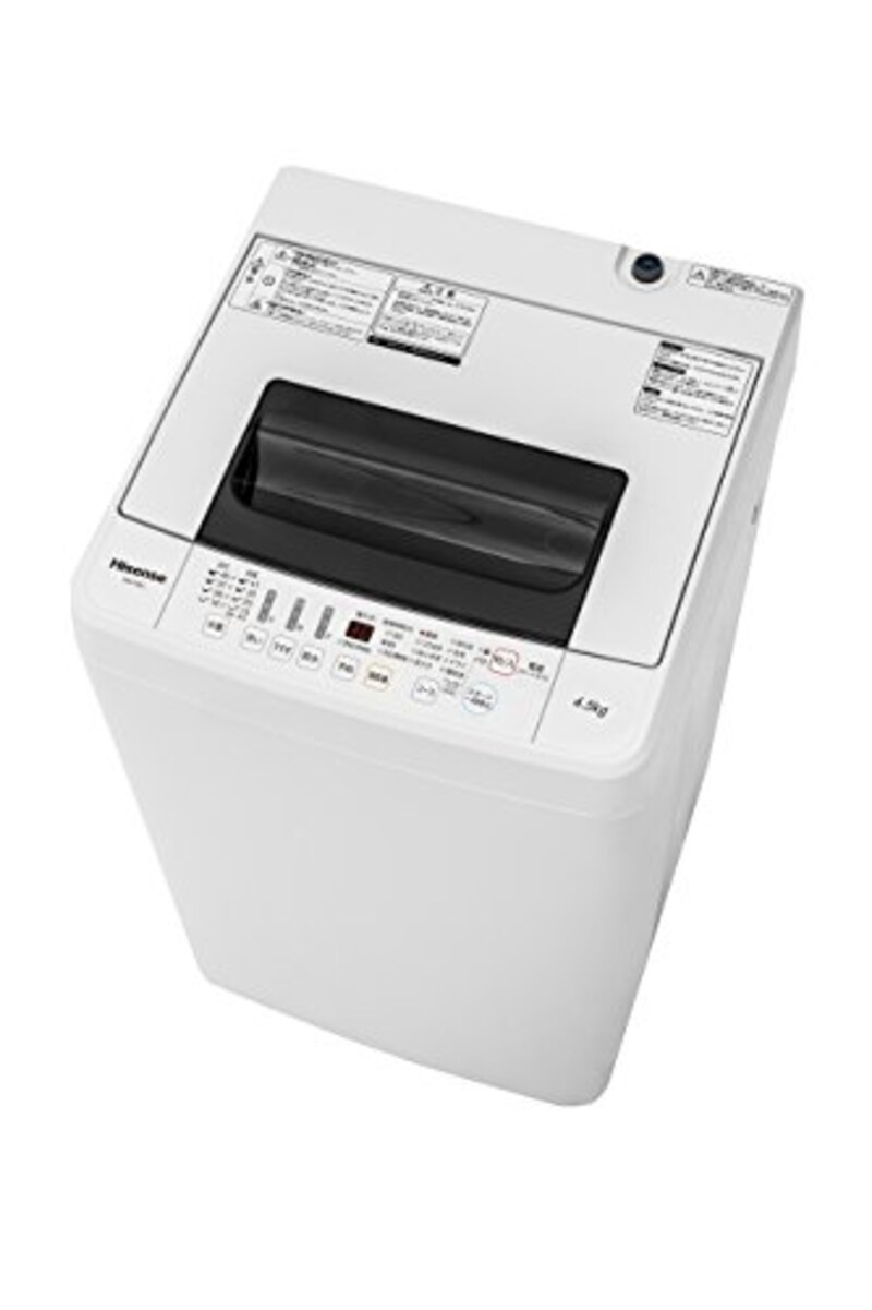 ハイセンス ,スリムボディー 全自動洗濯機,IAW-T1001