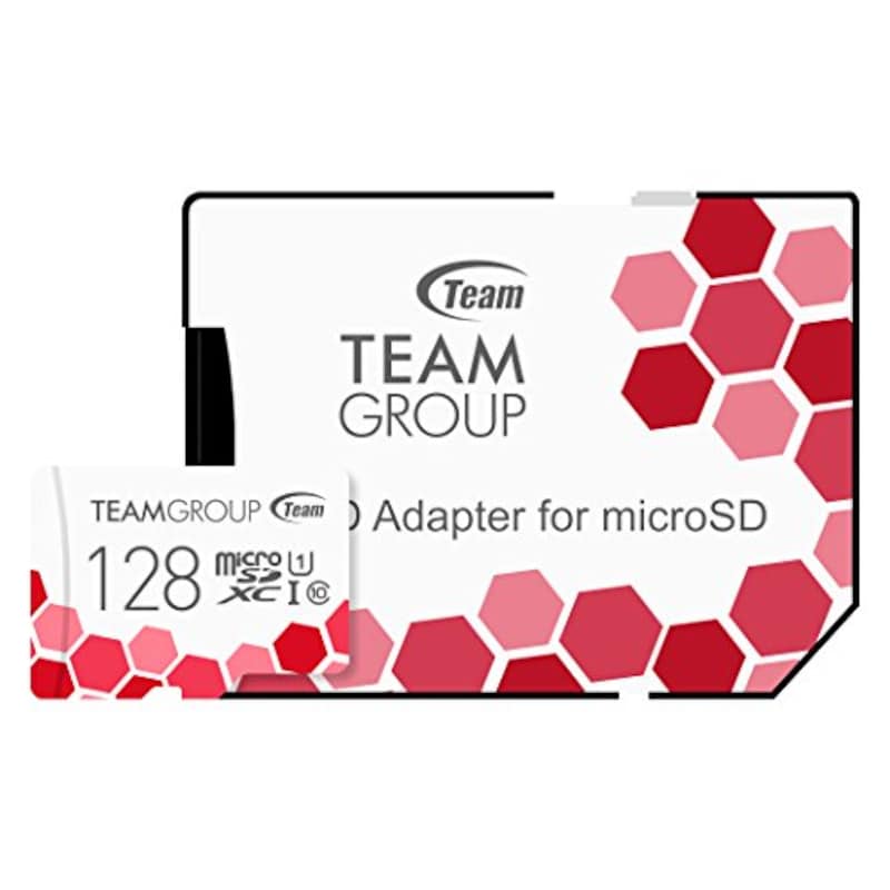Team（チーム）,microSDXCカード 128GB,TGTF128GWA