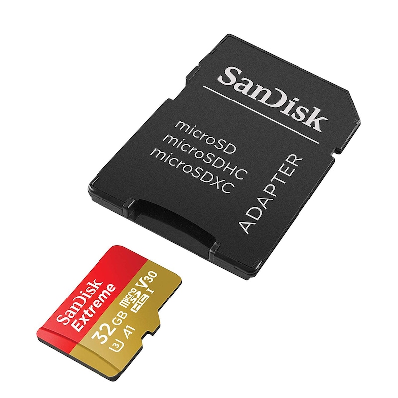 Sun Disk（サンディスク）,microSDHCカード Extreme 32GB,SDSQXAF-032G-GN6MA