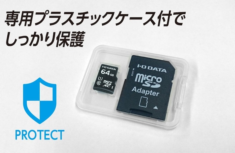 I-O DATA（アイ・オー・データ）,microSDカード 64GB,EX-MSDU1/64G