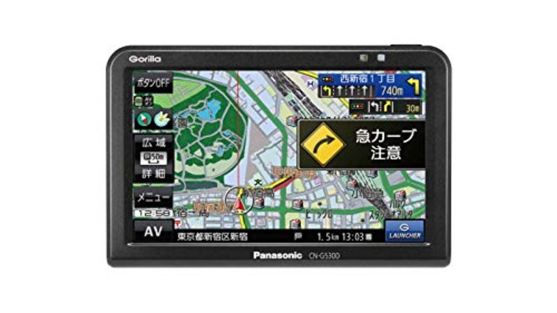 パナソニック(Panasonic),ポータブルカーナビ ゴリラ,CN-G530D