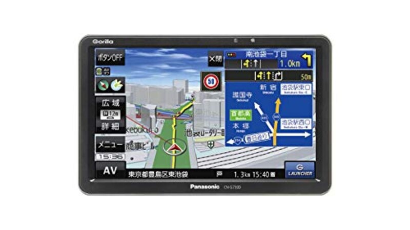パナソニック(Panasonic),ポータブルカーナビ ゴリラ,CN-G730D