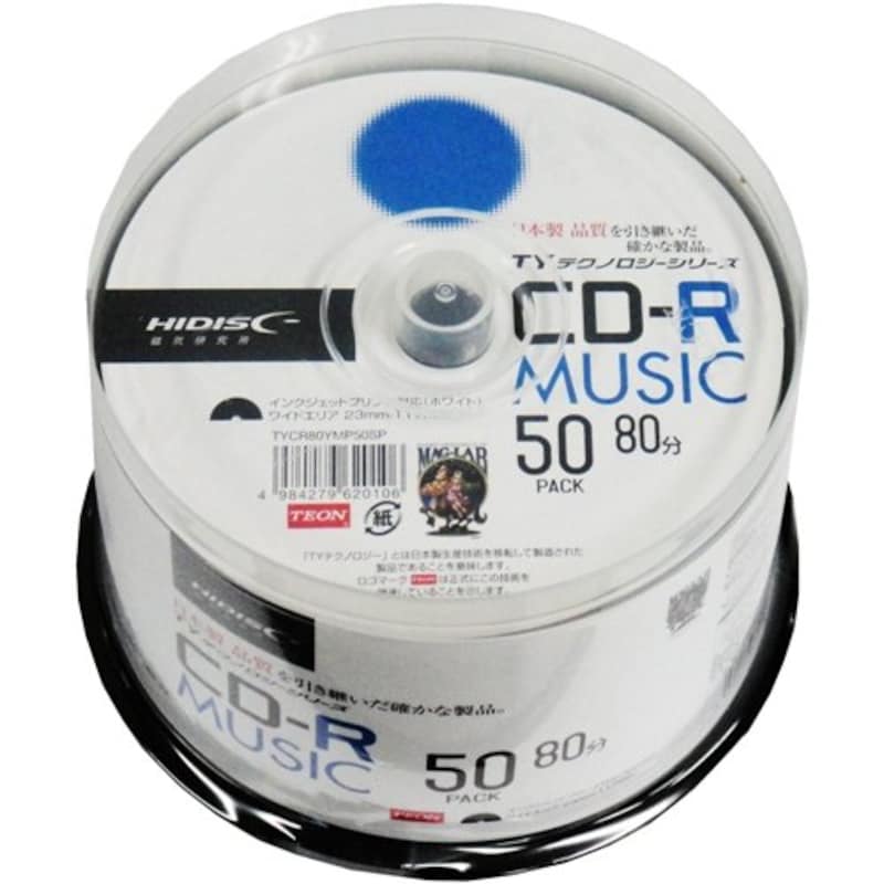MAG-LAB,HI-DISC CD-R,TYCR80YMP50SP