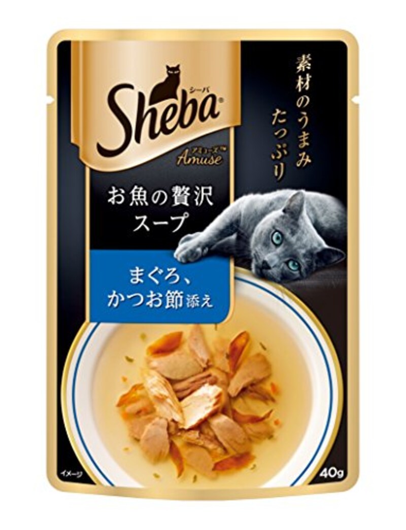 シーバ,アミューズ お魚の贅沢スープ まぐろ、かつお節添え,SAM100