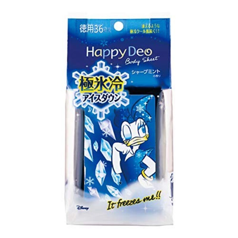 mondom(マンダム),ハッピーデオボディシート極氷冷アイスダウン