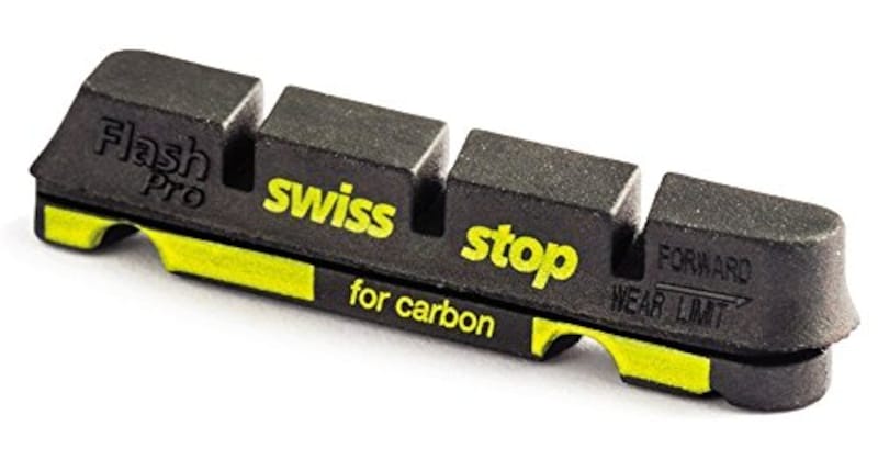 SWISS STOP（スイスストップ）,FLASH PRO BLACK PRINCE カーボンリム用 ブレーキシュー