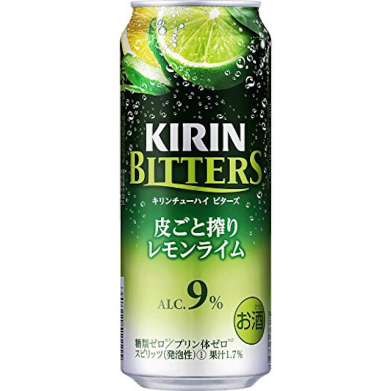 キリン,ビターズ 皮ごと搾りレモンライム