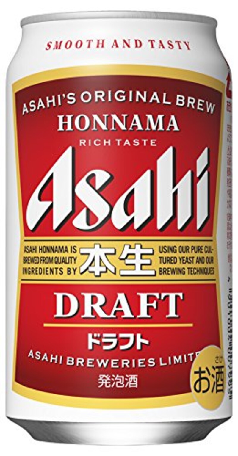 アサヒ,本生ドラフト 350ml×24本