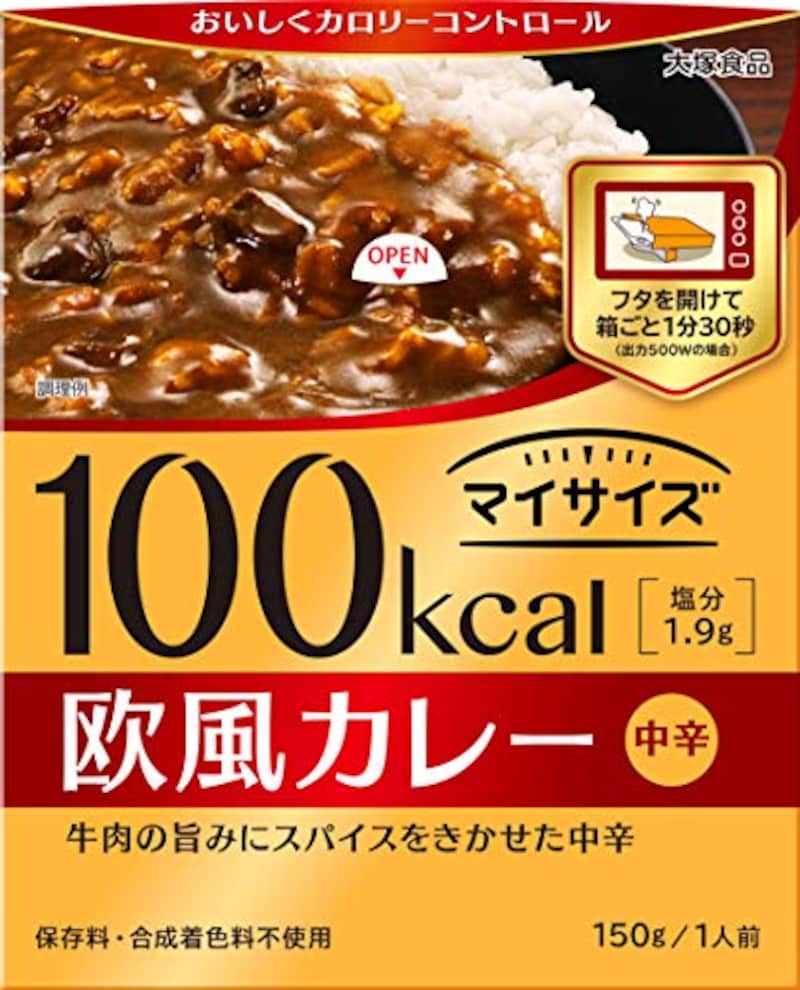 大塚食品,マイサイズ 欧風カレー 【中辛】