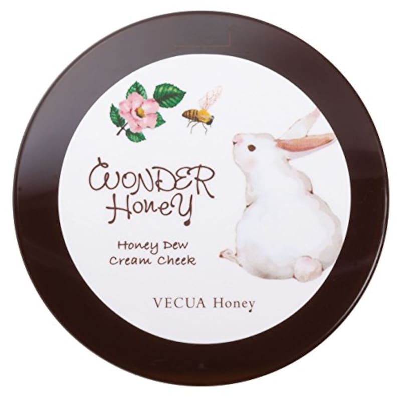 VECUA Honey（ベキュアハニー）,ワンダーハニー蜜頬白うさぎチーク柔肌色 